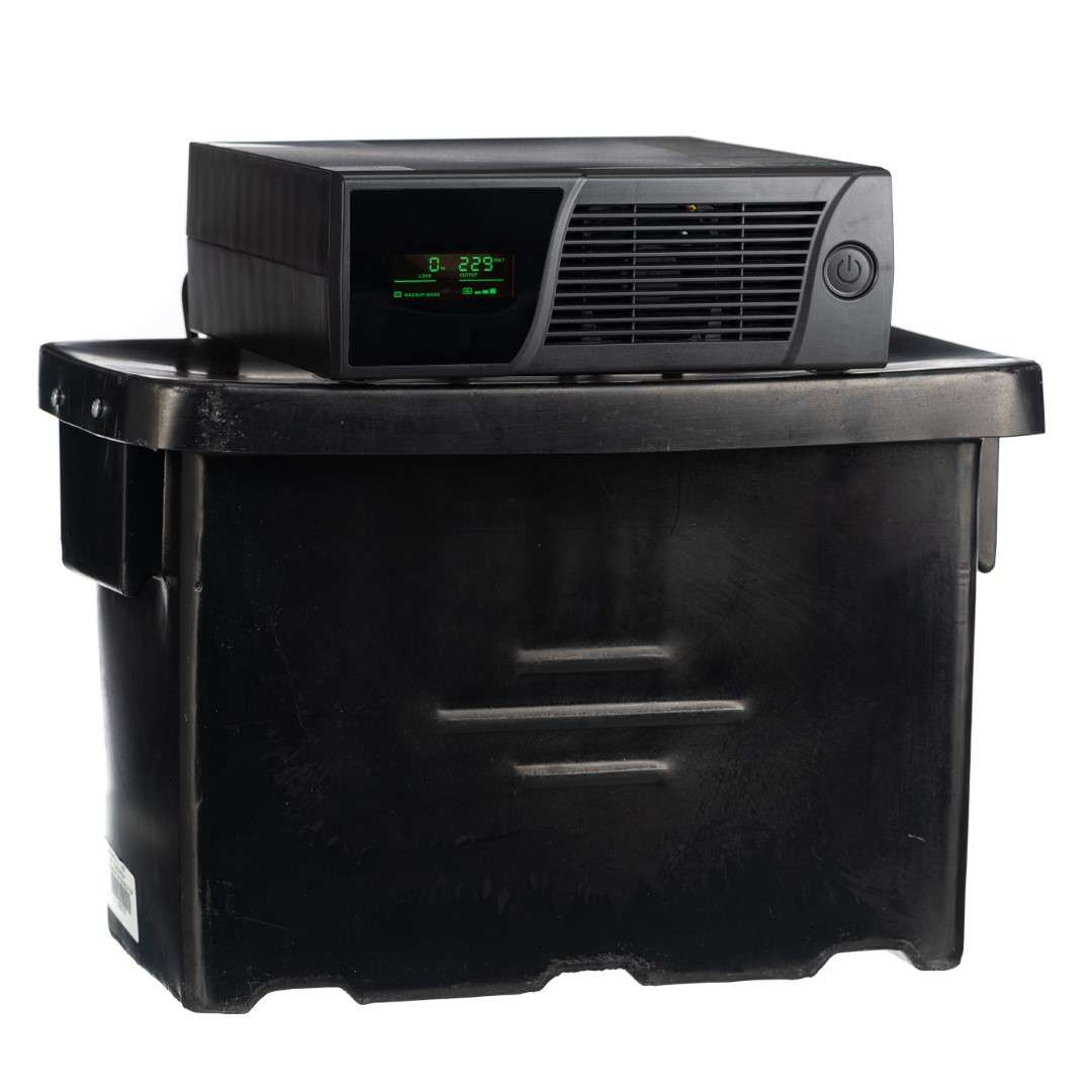 Geewiz 1000VA PURE SINE Inverter Trolley + 1x 50AH LITHIUM Battery (3 HOUR BATTERY LIFE) KIT - 600W