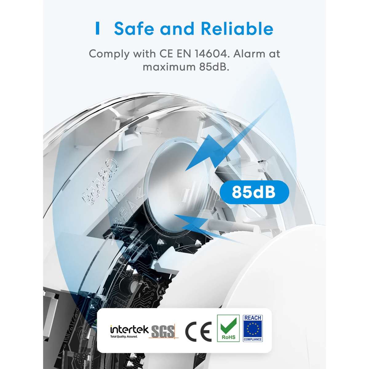 Meross Smart Smoke Alarm with Hub - works with Apple Homekit and compatible with SmartThings