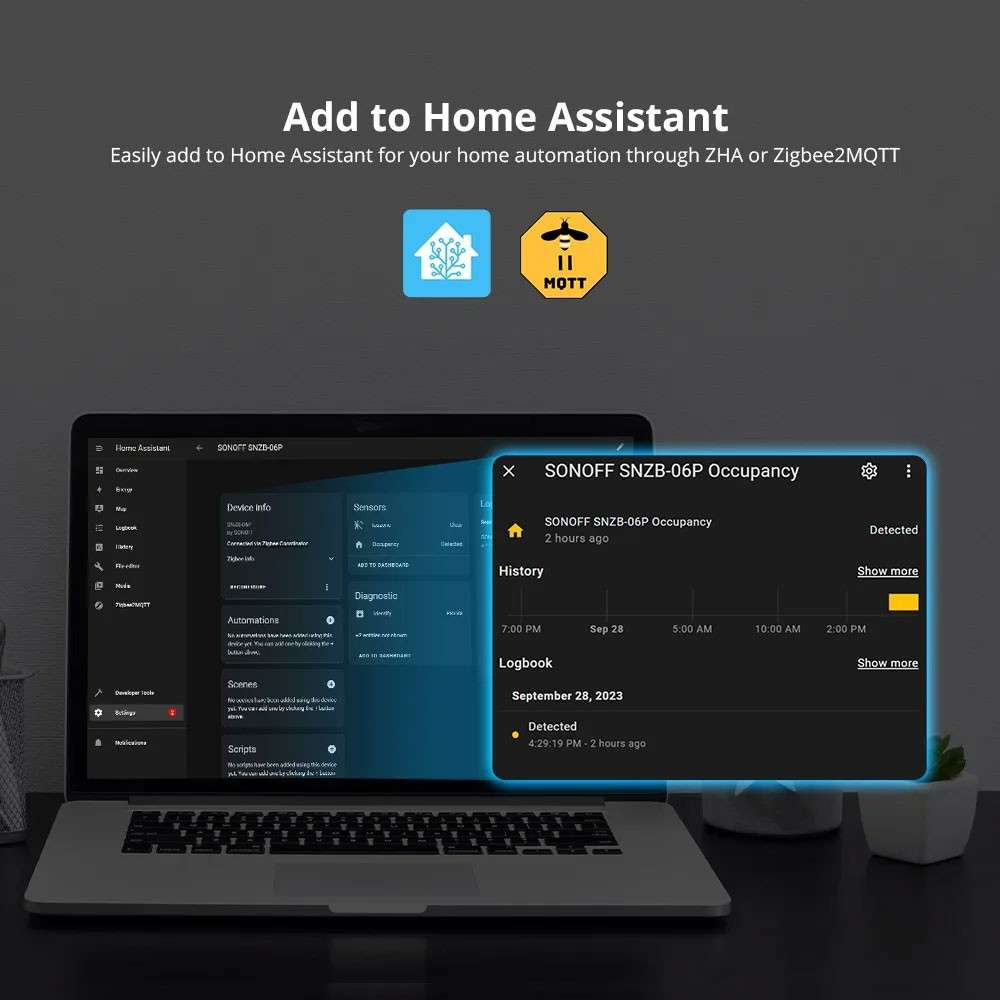 Sonoff SNZB-06P Zigbee Human Presence Sensor