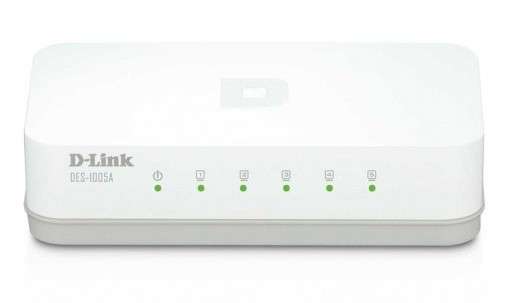 5-Port Fast Ethernet Desktop Switch  UTP 10/100MBPS  - D-Link