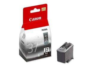 Canon PG-37 Black Cartridge with yield of 219 pages - Canon