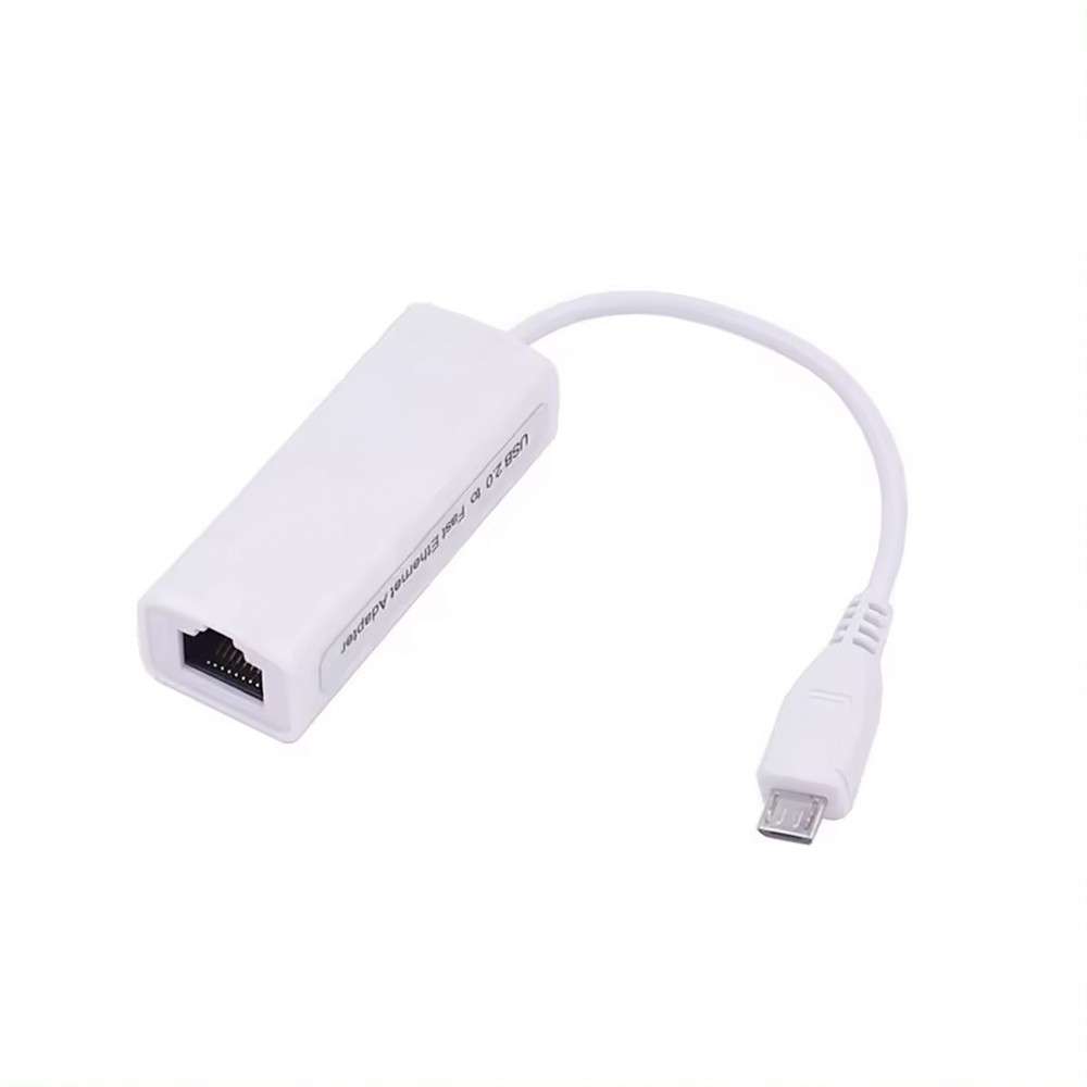 Micro USB 2.0 to Ethernet Adapter - Wired Network Connection for Your Device