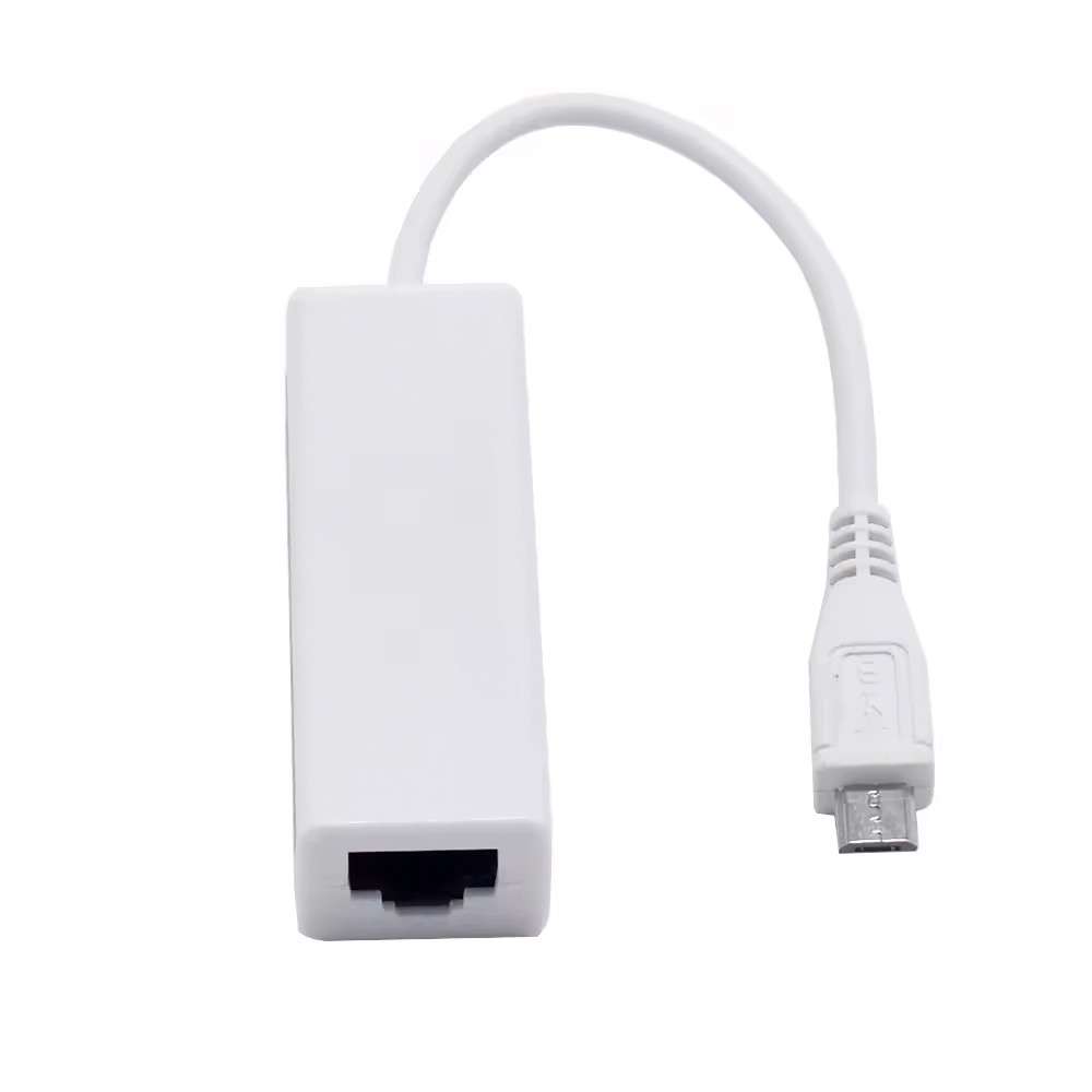 Micro USB 2.0 to Ethernet Adapter - Wired Network Connection for Your Device