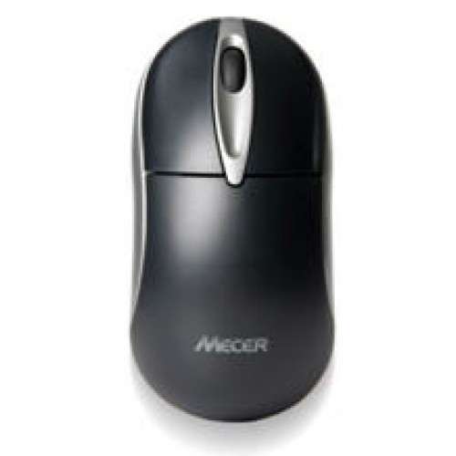 Mecer Optical Wheel PS2 Mouse - Ivory / Black