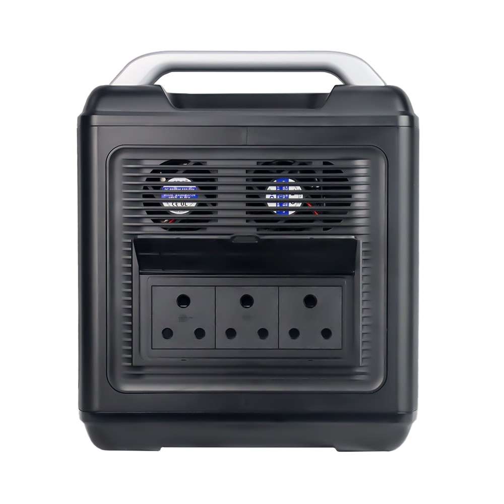 Geewiz 2200W Portable UPS Power Station Kit - 2000Wh LIFEPO4 / Pure Sine Wave / 2HR Quick Charge - 3
