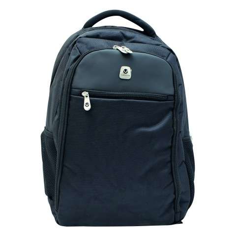 Volkano Element Series Black Backpack 15.6 Inch 4 Compartments for Laptop, filing & storage, Netted