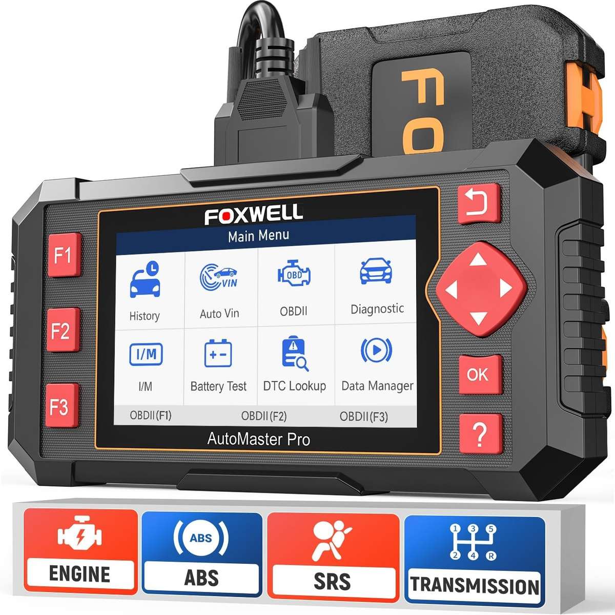 Foxwell NT604 Elite OBD2 Scanner ABS SRS Transmission