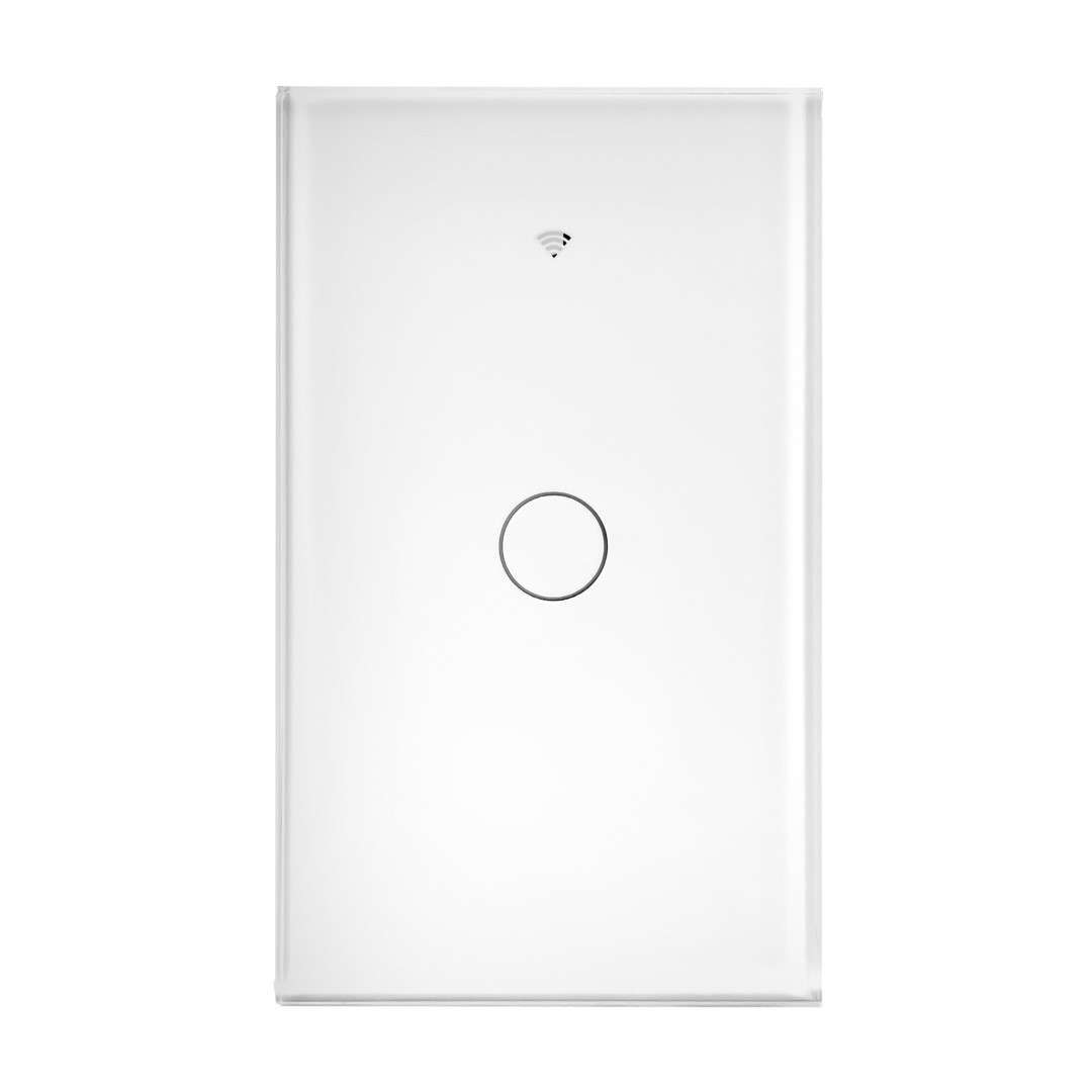 GeeWiz Wifi Smart Light Switch (NO NEUTRAL REQUIRED) - TUYA + Capacitor 1 Gang