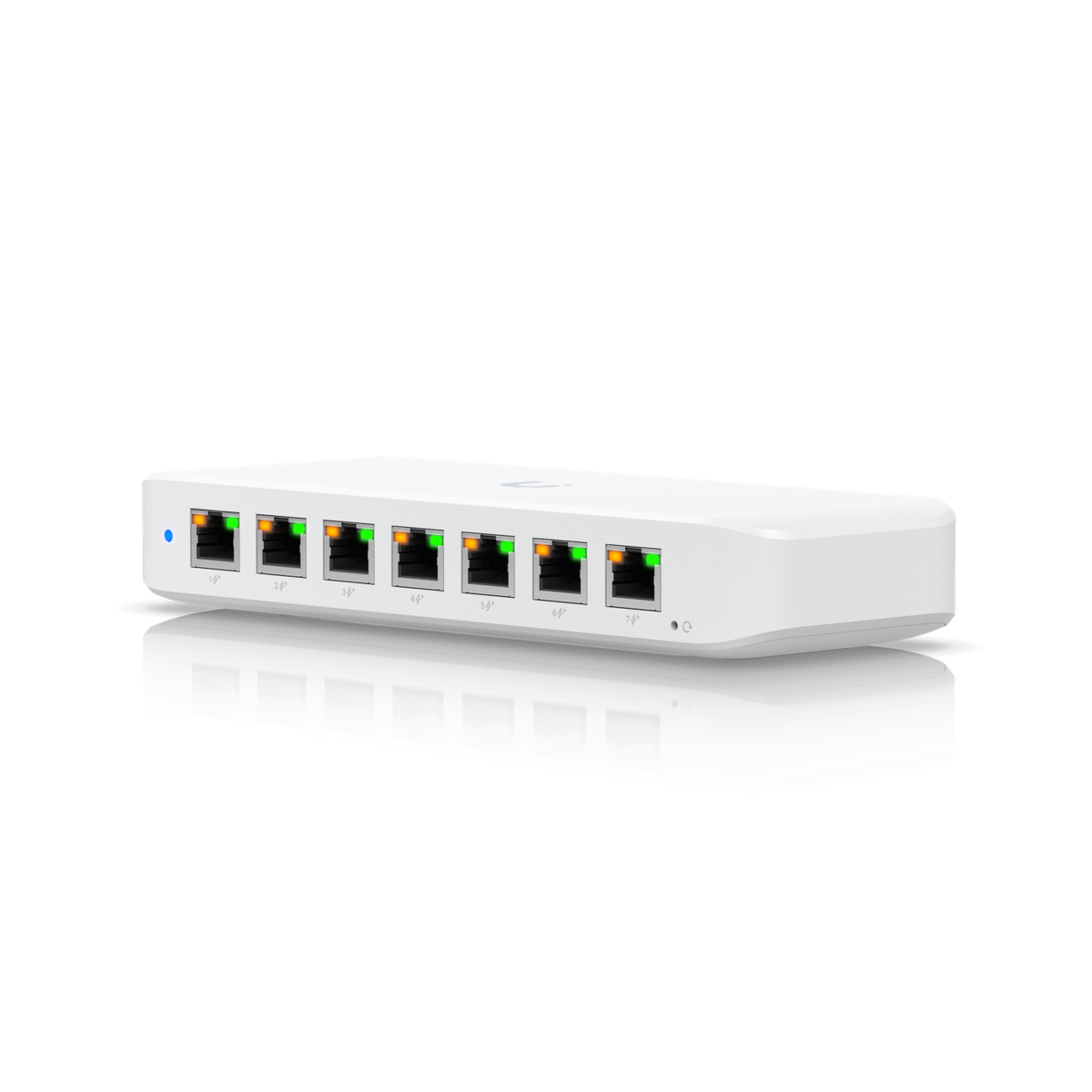 Ubiquiti UniFi Ultra 8 Port PoE Switch 1 PoE Input and 7 PoE Out | USW-Ultra - New  - Open Box