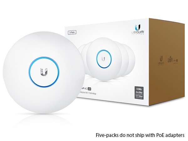 Ubiquiti UniFi AC LR AP 5 Pack no PSU Long Range Access Point  - Ubiquiti