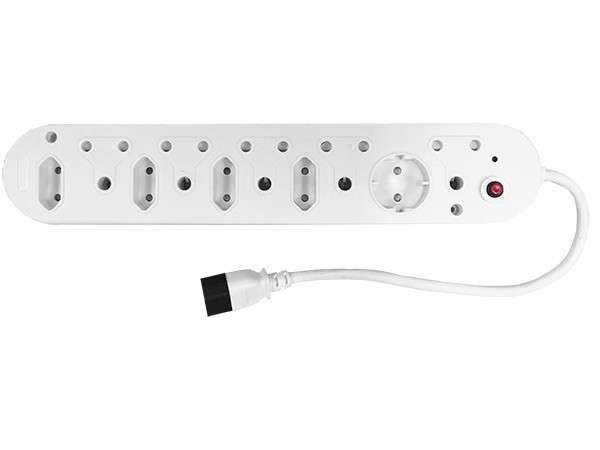 Multi Plug 5x16A 5x5A 0.5m IEC Cord  - Scoop