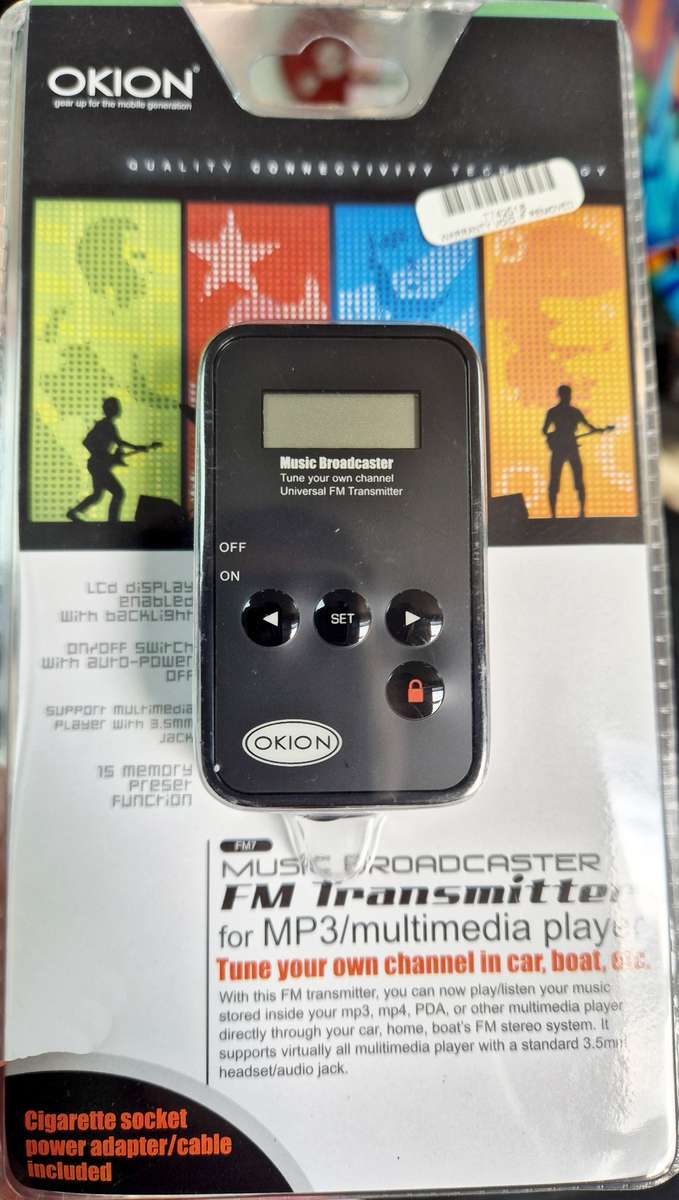 OKION FM7 FM Transmitter - Music Broadcaster Universal Fm