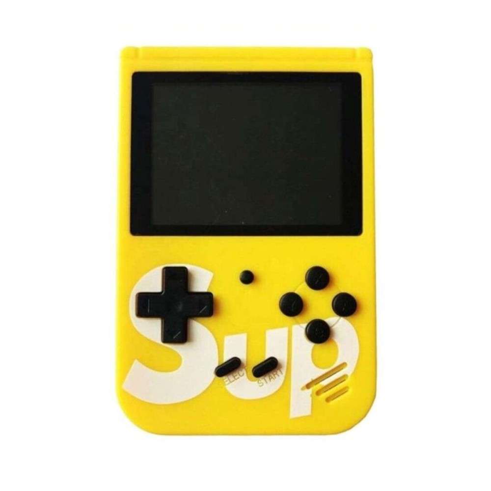 x400 Games Handheld Game Console - Available in Various Colours Yellow
