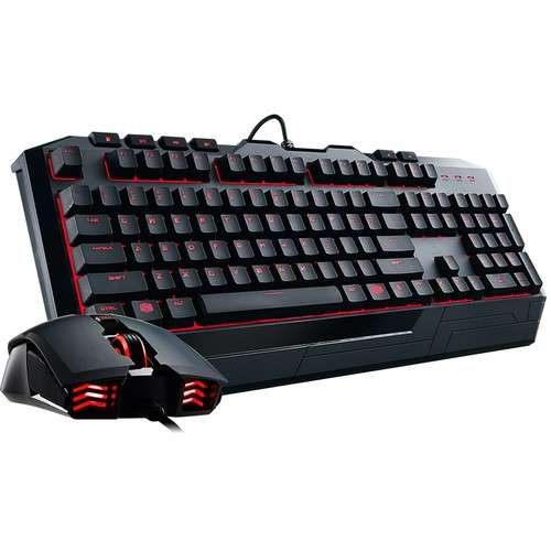 Cooler Master Devastator II Red LED Gaming Mouse and Keyboard Combo - CoolerMaster