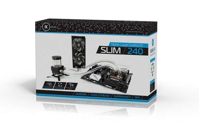 EKWB EK-KIT S240 Slim DIY Open Loop Liquid Cooler Kit - EKWB