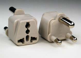 European to South African Power Plug Converter