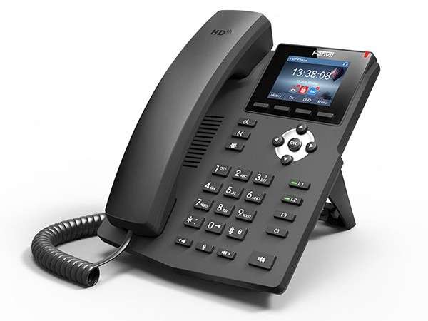 Fanvil 2SIP Colour Screen VoIP Phone (No power supply included) - Fanvil