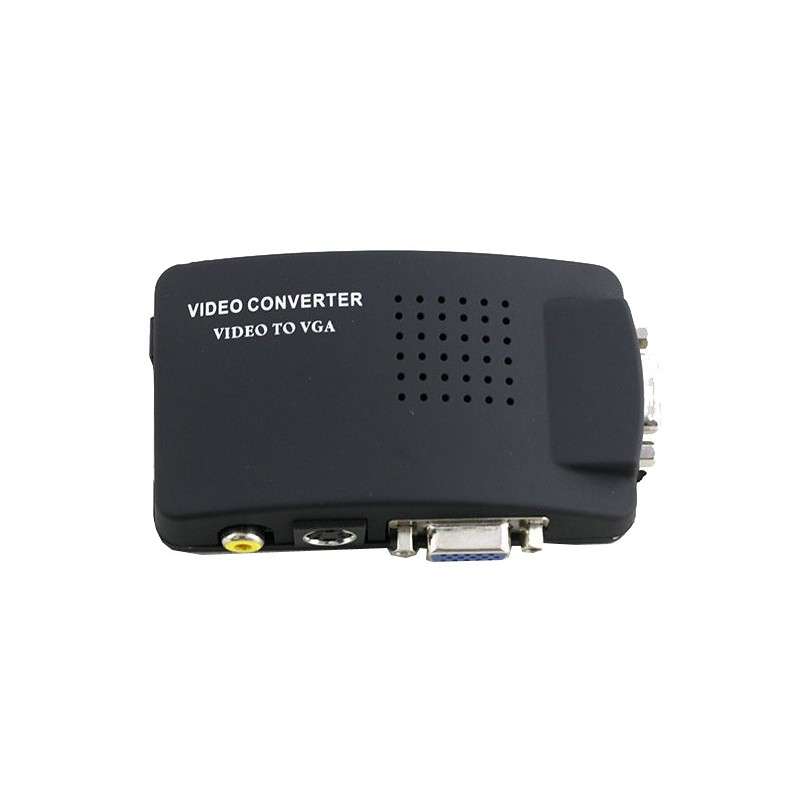 VGA / S-Video / RCA To VGA Converter Box - Open Box