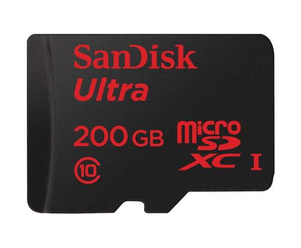 SanDisk Ultra 200GB UHS-I micro SD (SDXC) Memory Card (Class 10) - 90MB/s - SanDisk