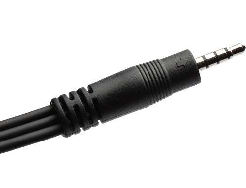 AV Cable 3.5mm 3 Jack RCA Audio Video Coaxial Cable Male Female - 44g