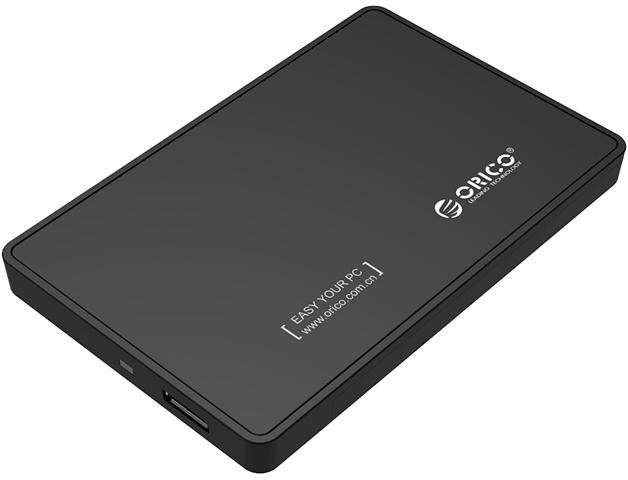 Orico 2.5' USB3.0 External HDD Enclosure Matt Black (2588US3-V1-BK) - Orico