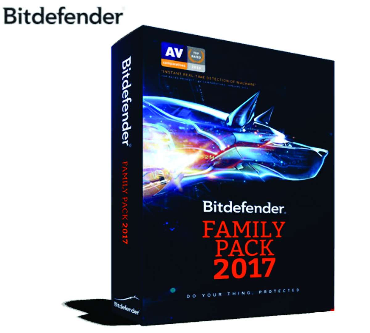 Bitdefender Family Pack 2017 Unlimited Devices 1 Year License (ESD) - Bitdefender