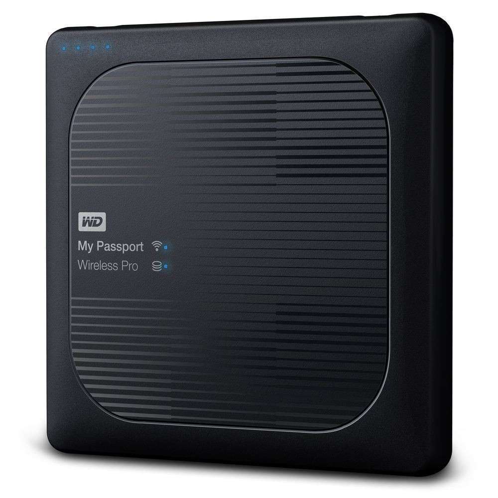 WD MY PASSPORT WIRELESS PRO/3TB/BLACK/EXT  WDBSMT0030BBK-RESN - Western Digital