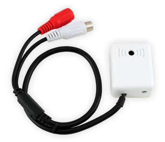 CCTV Mini-Microphone MIC with Pre-Amp