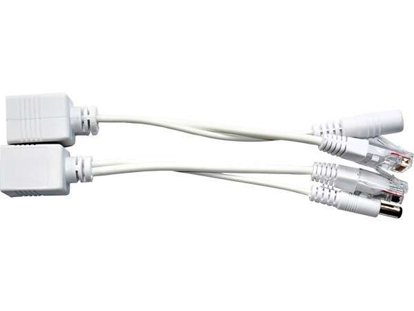Passive PoE Injector and Splitter Set