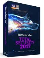 Bitdefender Total Security Multi-Device 2017 DVD 5 Devices 1 Year (DVD)  - Bitdefender