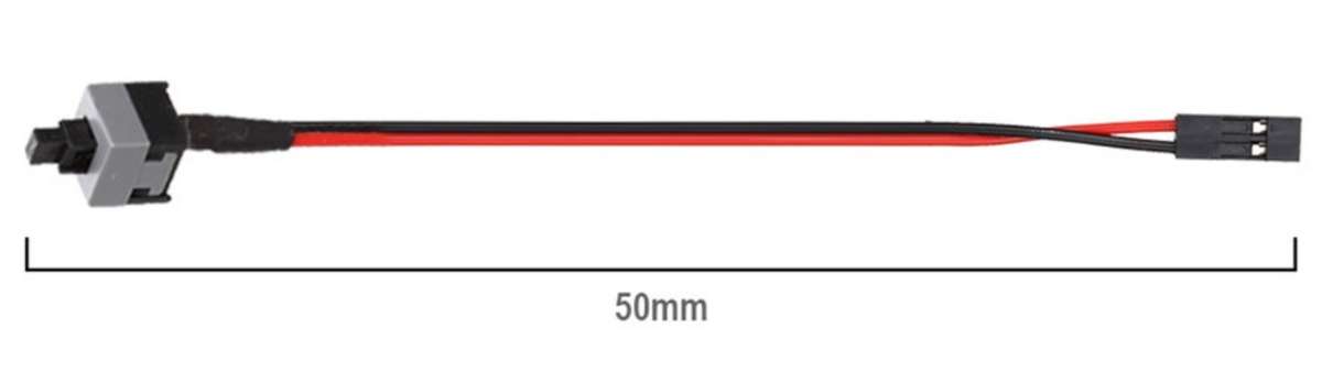 Motherboard Power / Reset Switch Button Host Cable Adapter - 3g