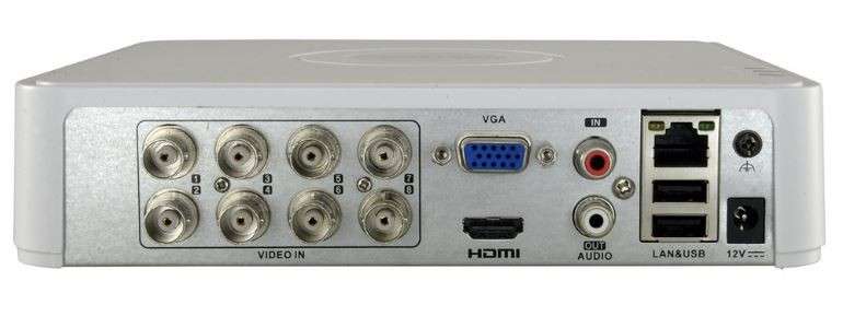 Hikvision 8-Ch TURBO HD 720P / 1080P Embedded DVR, H.264, Analogue and HD-TVI video input -