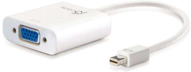 j5create Mini DisplayPort to VGA Adapter for Mac or PC - J5 Create