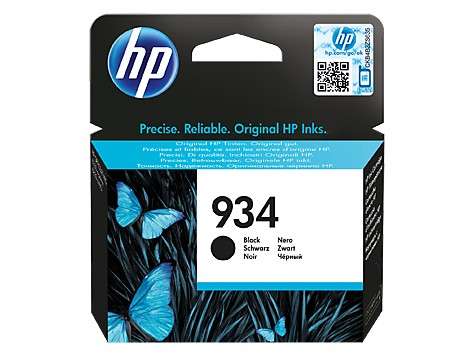 HP 934 BLACK ORIGINAL INK CARTRIDGE OJ6830 - HP