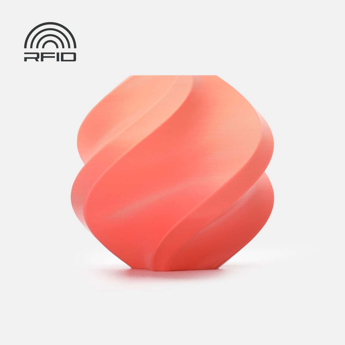 Bambu Lab PLA Basic Gradient Filament - 1.75mm - 1kg - Includes Reusable Spool Pink Citrus