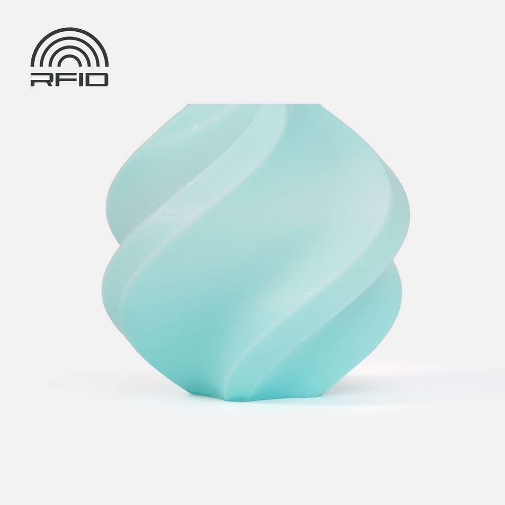 Bambu Lab PLA Basic Gradient Filament - 1.75mm - 1kg - Includes Reusable Spool Arctic Whisper