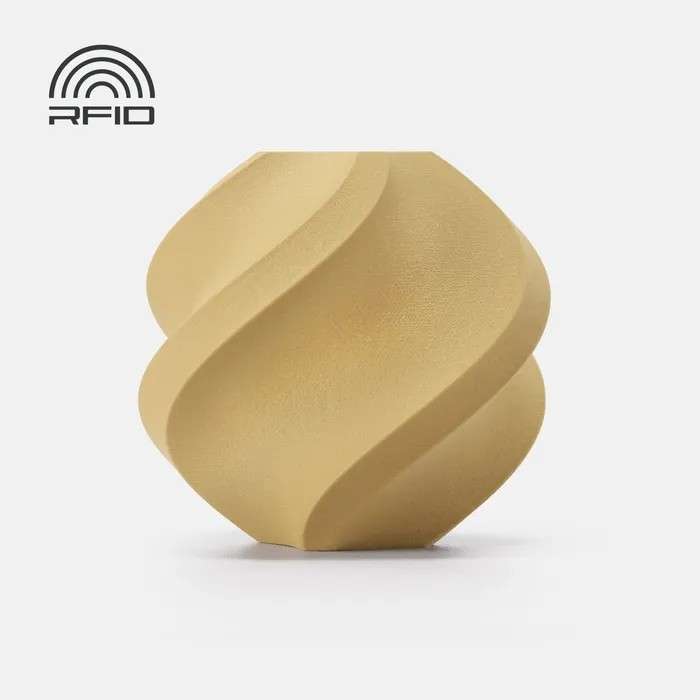 Bambu Lab PLA Wood Filament 1.75mm - 1kg - with Bambu Reusable Spool Classic Birch (13505)