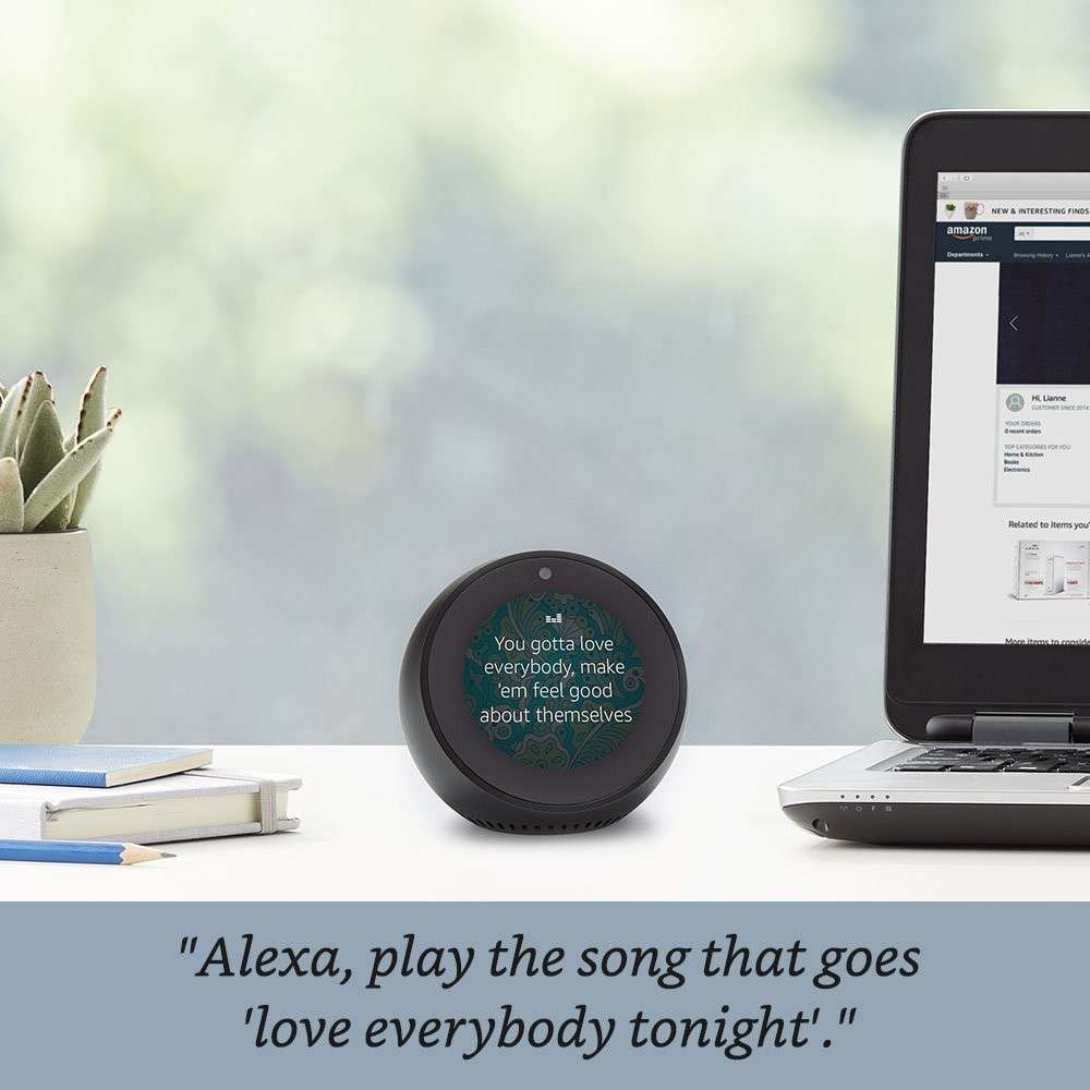 Amazon Echo Spot-Black