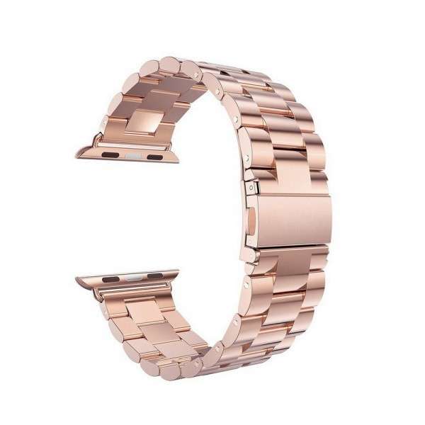 Apple Stainless Steel Watch Strap 38mm-Rose Gold