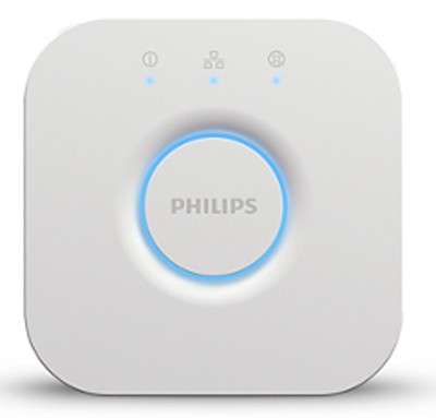 PHILIPS Hue Smart Bridge Hub - Compatible with Amazon Alexa, Apple HomeKit and Google Assistant - Ph