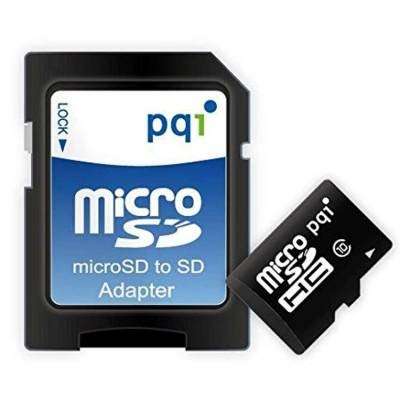 PQI PQI32GMSDU10  32 GB Micro SDHC Class 10 UHS 1 Memory Card - PQI