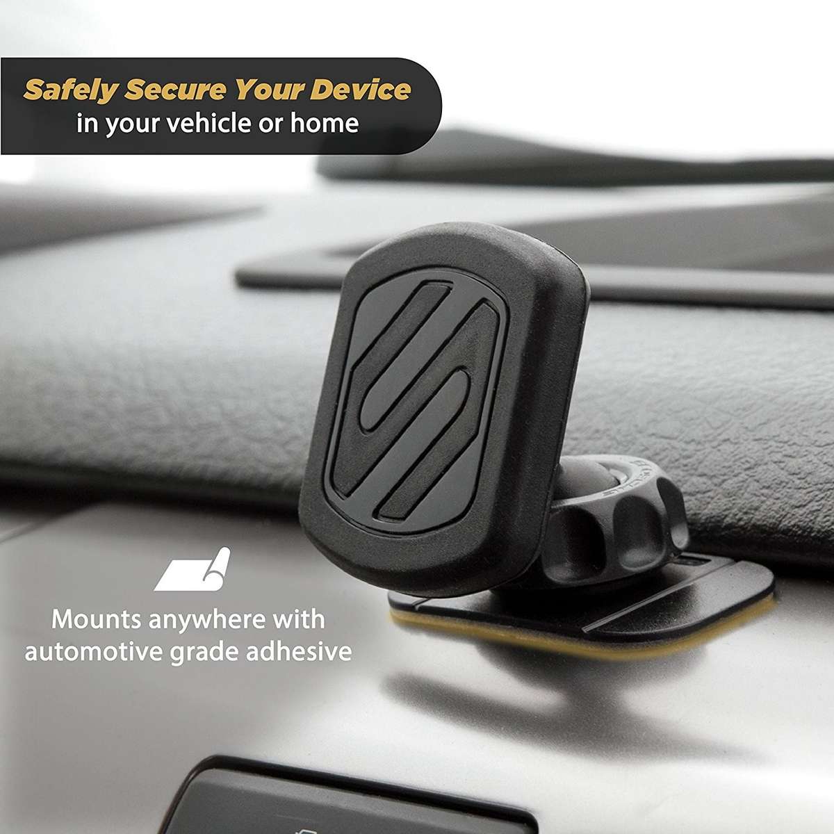 SCOSCHE MAGKIT MagicMount Universal Magnetic Dash Mount - 0.13g