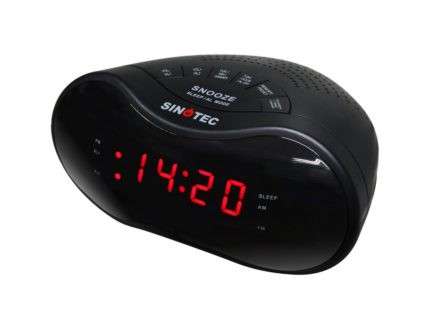Sinotec CR-234D Alarm Clock Radio - Sinotec