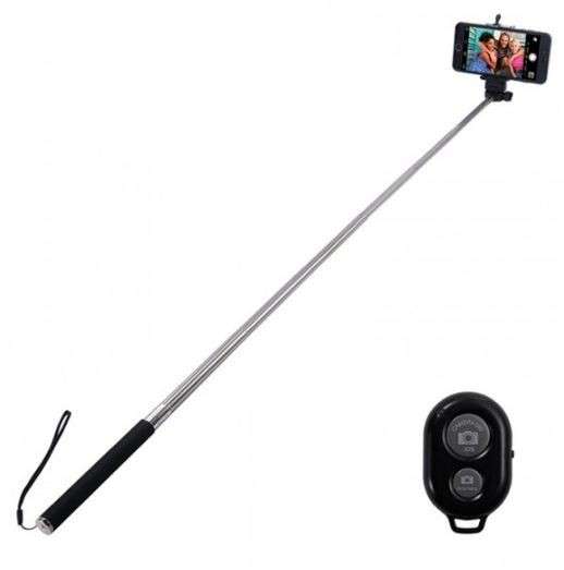 Amplify  AM7001/BK  Bluetooth Selfie Stick - Black - Amplify