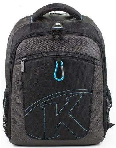 Kingsons  KS6062W-B  K-Series 15.6" Black Laptop Backpack - Kingsons