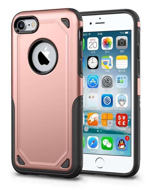 Tuff-Luv - Rugged ShockProof Essentials Range for the Apple iPhone 7/8 and iPhone SE 2020 - Rose