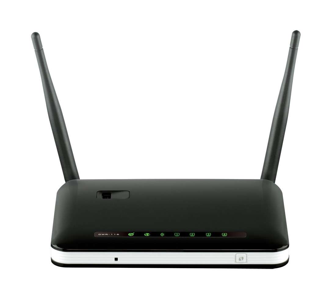D-Link DWR-116 3G/4G LTE WI-FI Router Wireless N300 3G/4G Multi-WAN Router - D-Link