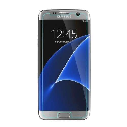 Tuff-Luv  C5_90  Tempered Glass Screen Protection For the Samsung Galaxy S7 Edge (Clear) - Tuff-Luv