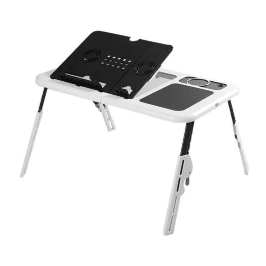 Microworld LFT001 Laptop USB Folding Table with 2 Cooling - Microworld