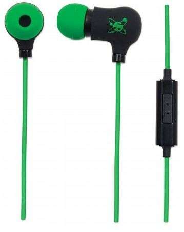Manhattan 178860  Sound Science Nova Sweatproof Earphones - Lightweight  Earphones with In-Line Mic,